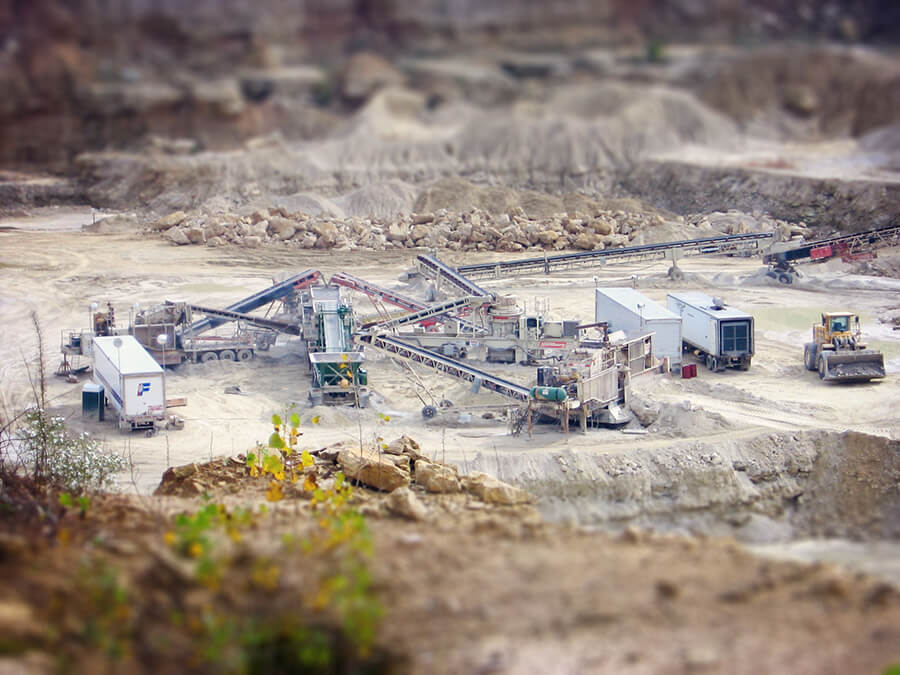 Custom Crushing & Washing Milestone Materials